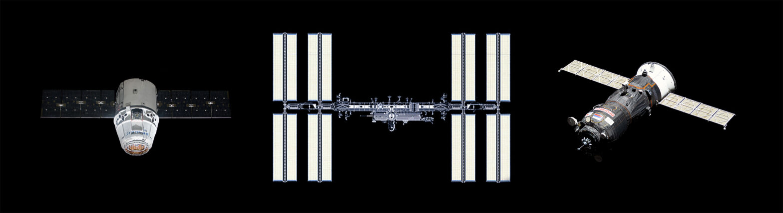 American-Russian resupply of the ISS