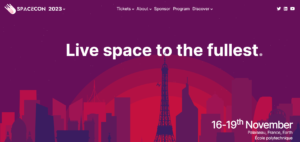 Header image of the Spacecon 2023 : Live Space to the Fullest
