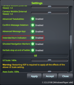 Extended Burn Option