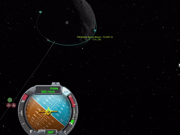 Landing on the bright side of the Mun