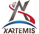 A modified version of the NASA Artemis logo with a K in front of it