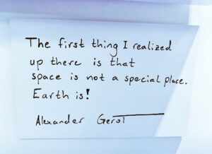 Citation d'Alexander Gerst