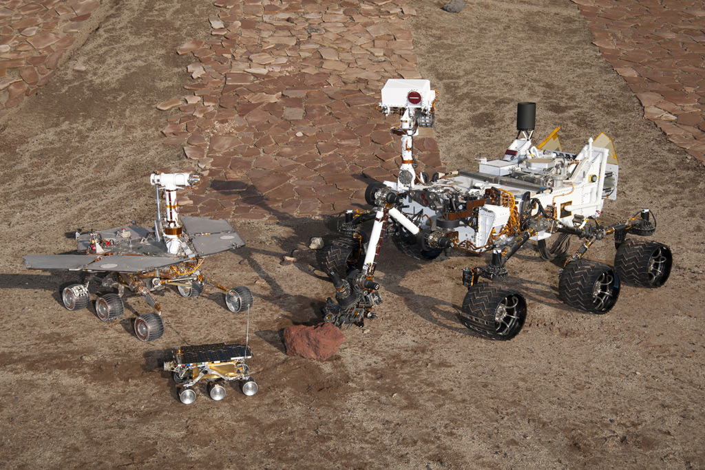 Comparaison de Rovers de la NASA