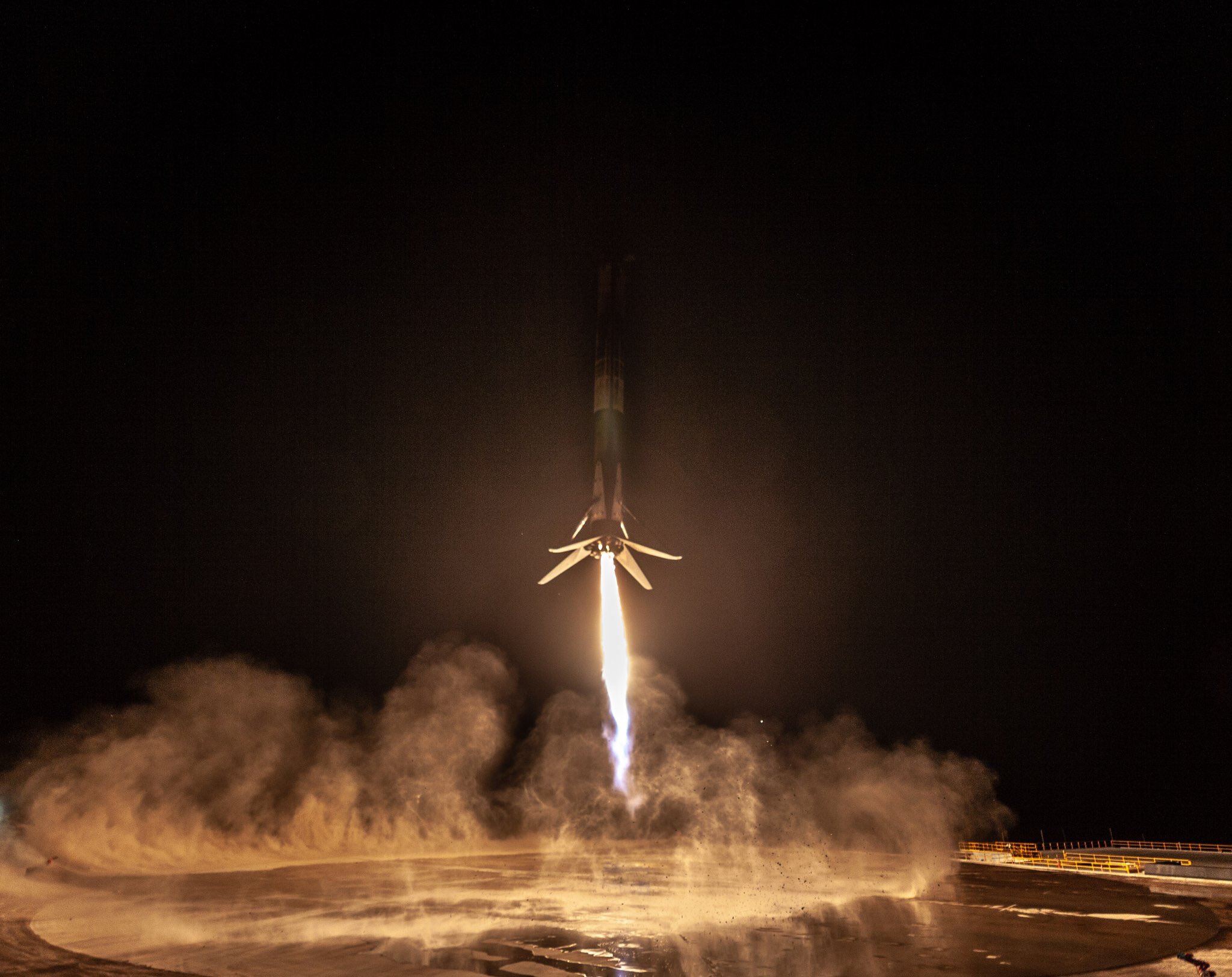 Core Stage Landing (SpaceX)