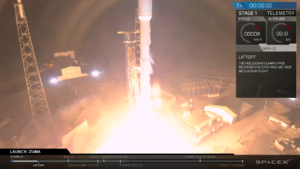 Liftoff of the Zuma Mission