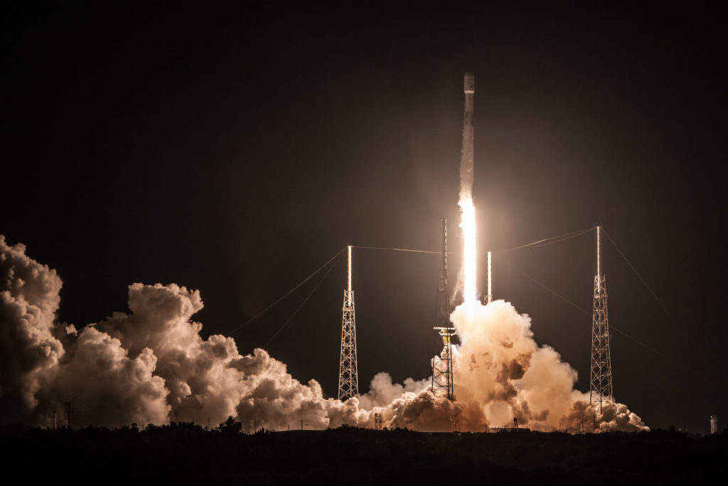 Telstar 19V Liftoff (SpaceX)