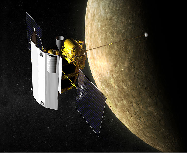 Artist View of the Messenger Probe (NASA)