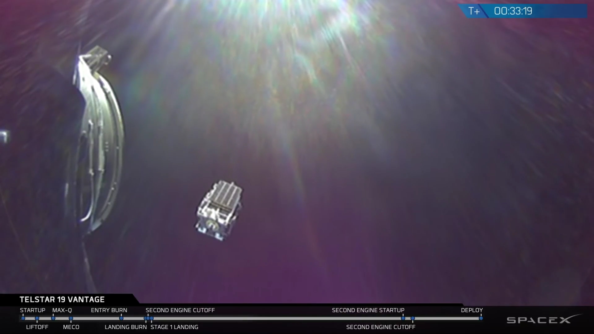 Satellite Separation (SpaceX)