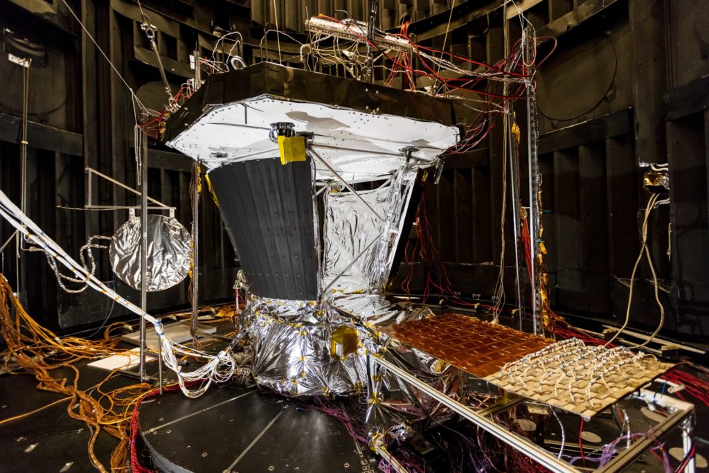 Thermal System during thermal tests (NASA)