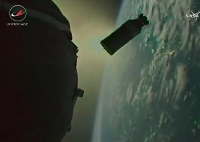 Third stage separation (Roscosmos)