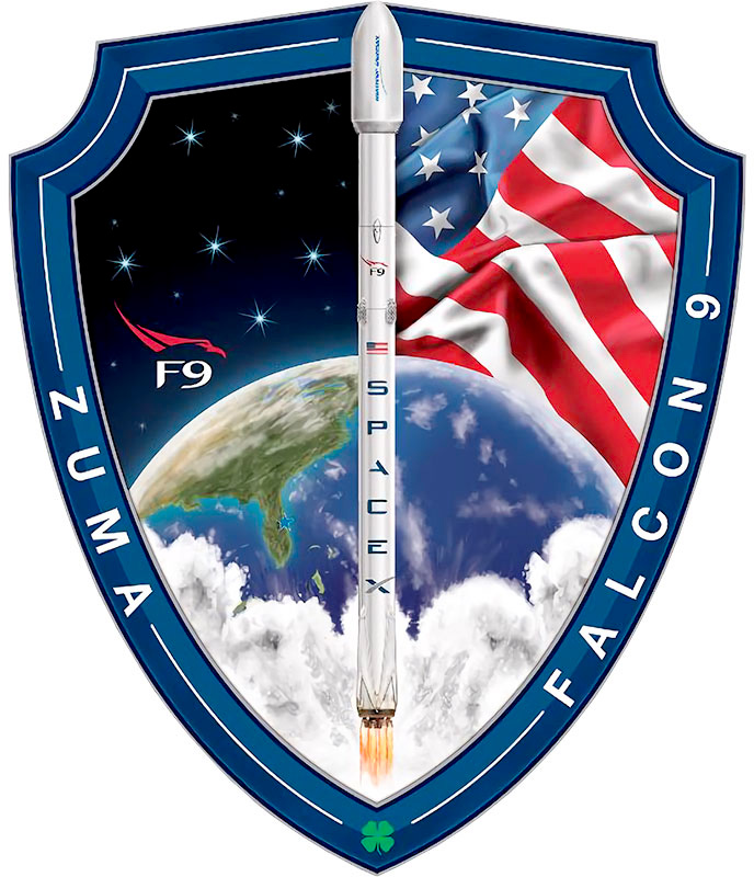 Zuma Mission Patch